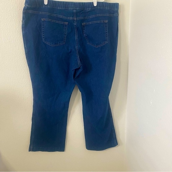 Just My Size Women’s Plus Size Petite 3X (22W/24W) Elastic Waist Pull-On Pant - Picture 2 of 6